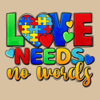 Love Needs No Words Heavyweight Hoodie | Teevron