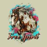 Free Spirit Mustang Horse Heavy Core Tee | Teevron