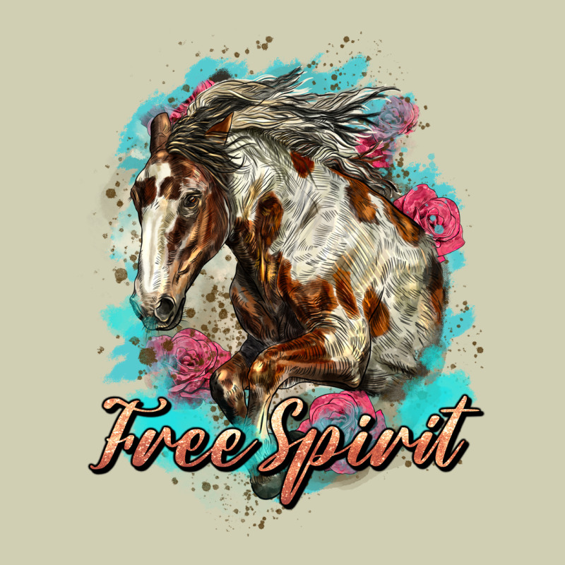 Free Spirit Mustang Horse Heavy Core Tee by LillyAllenDesigns | Teevron