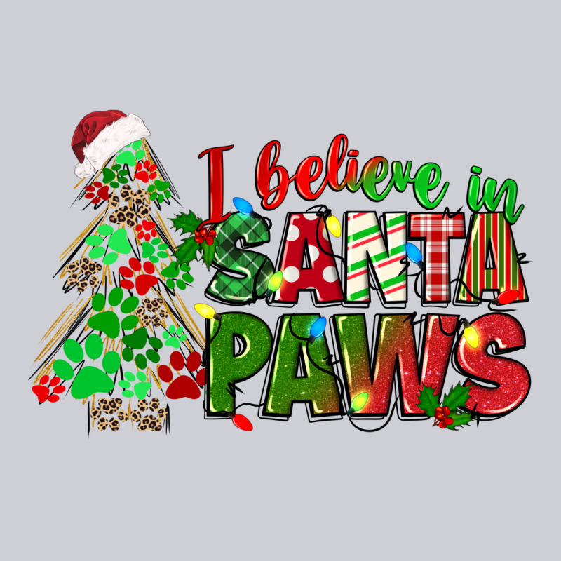 I Believe In Santa Paws Heavyweight Sweatshirt by texasbilliewilder | Teevron