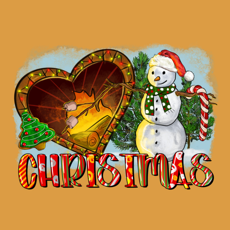Christmas Snowman Urban Heavy Tee by LillyAllenDesigns | Teevron