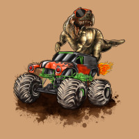 Monster Truck And T Rex Dinosaur Vintage Tee | Teevron