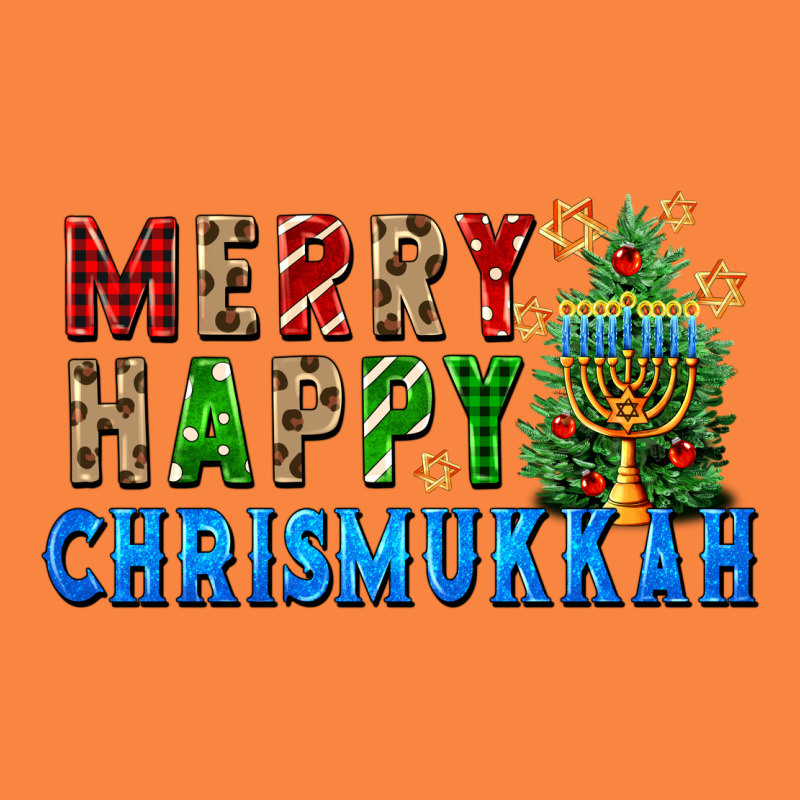 Merry Happy Chrismukkah Premium Sweatshirt by FaDigitalArtStudio | Teevron