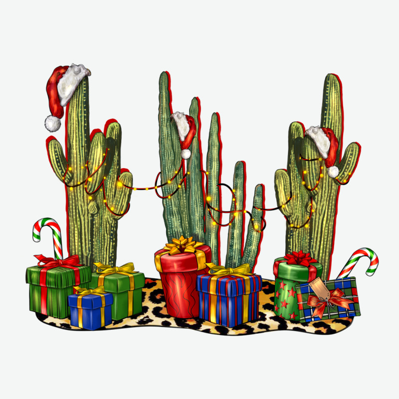 Christmas Cactus Urban Heavy Tee by LillyAllenDesigns | Teevron
