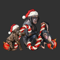 Christmas Chimpanzee And Gorilla Urban Heavy Tee | Teevron