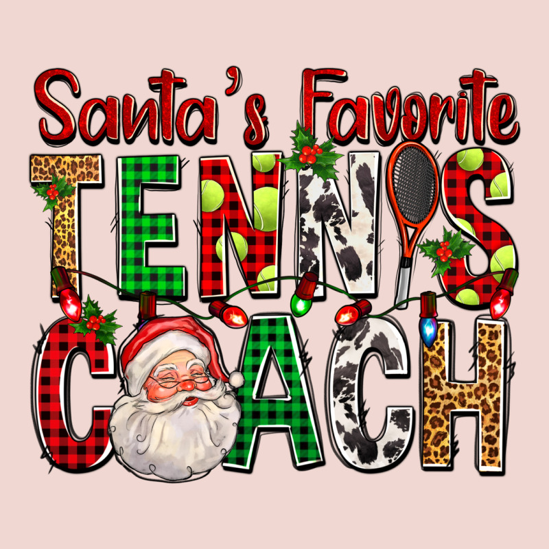Santa's Favorite Tennis Coach For Christmas Premium Sweatshirt by FaDigitalArtStudio | Teevron