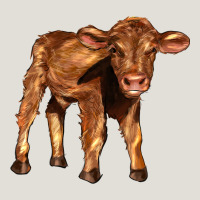 Red Angus Calf Heavy Core Tee | Teevron