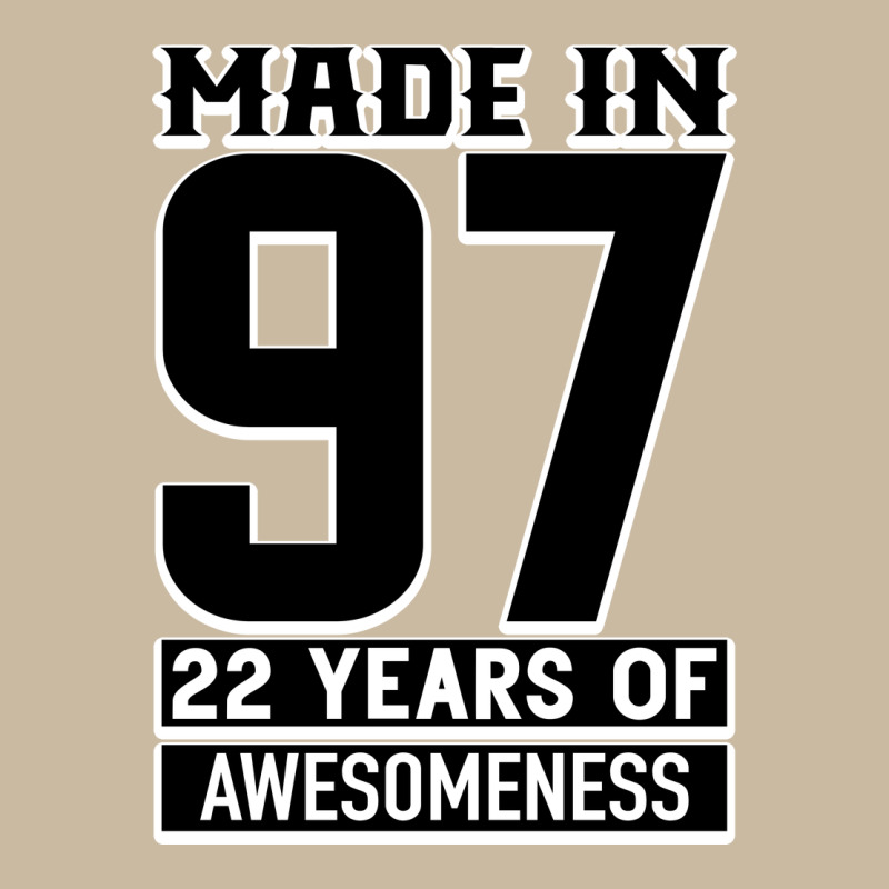 Made In 97 22 Years Of Awesomeness Long Sleeve Tee by Bettercallsaul | Teevron