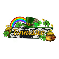 Tennessee Map St. Patrick's Zipper Hoodie | Teevron