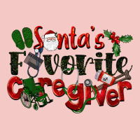Santa's Favorite Caregiver Christmas Urban Heavy Tee | Teevron
