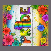 Lgbtq+ Pride With Flower Tumbler Premium Sweatshirt | Teevron