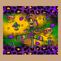 Mardi Gras Street Lights Vintage Tee | Teevron