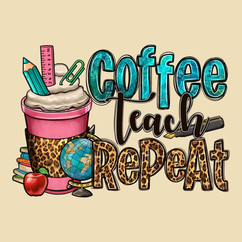 Coffee Teach Repeat Premium Hoodie by OliviaCreatesArt | Teevron