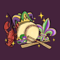 Mardi Gras Baseball Premium Tee | Teevron