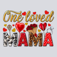 One Loved Mama Valentines Day Zipper Hoodie | Teevron