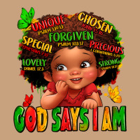 God Says I Am Juneteenth Kid Vintage Tee | Teevron