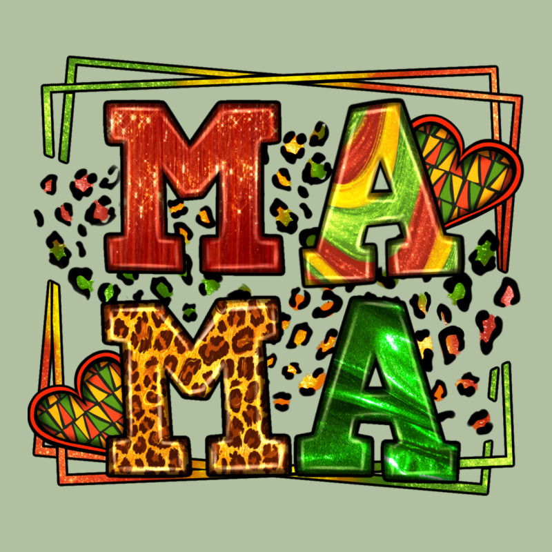 Juneteenth Leopard Frame Mama Mother's Day Urban Hoodie by LillyAllenDesigns | Teevron