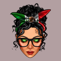 Mexican Latina Girl Messy Bun Vintage Hoodie | Teevron
