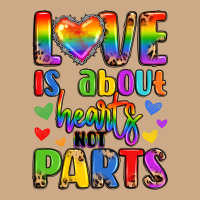 Love Is About Hearts Not Parts Vintage Hoodie | Teevron