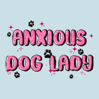 Anxious Dog Lady Ladies Tee | Teevron