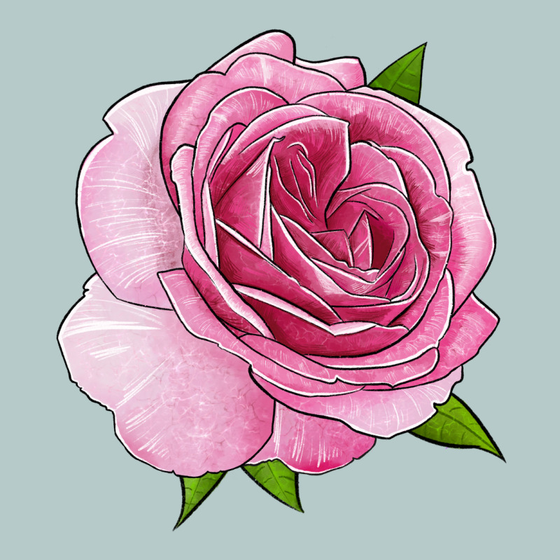 All Dressed Up Rose Heavy Core Tee by LillyAllenDesigns | Teevron
