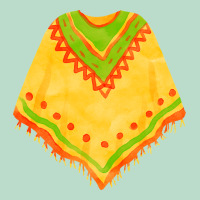 Mexican Poncho Fa Element Premium Hoodie | Teevron