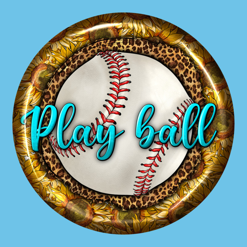 Baseball With Sunflower Round Earrings Premium Sweatshirt by BundleAndBundleShop | Teevron