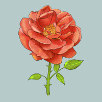 All A Twitter Rose Heavy Core Tee | Teevron
