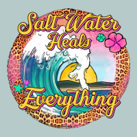 Salt Water Heals Everything Heavy Core Tee | Teevron