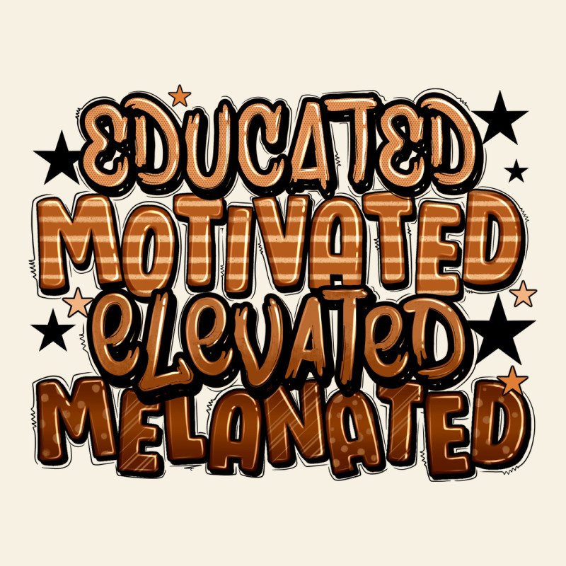 Educated Motivated Elevated Melanated Vintage Tee by LillyAllenDesigns | Teevron