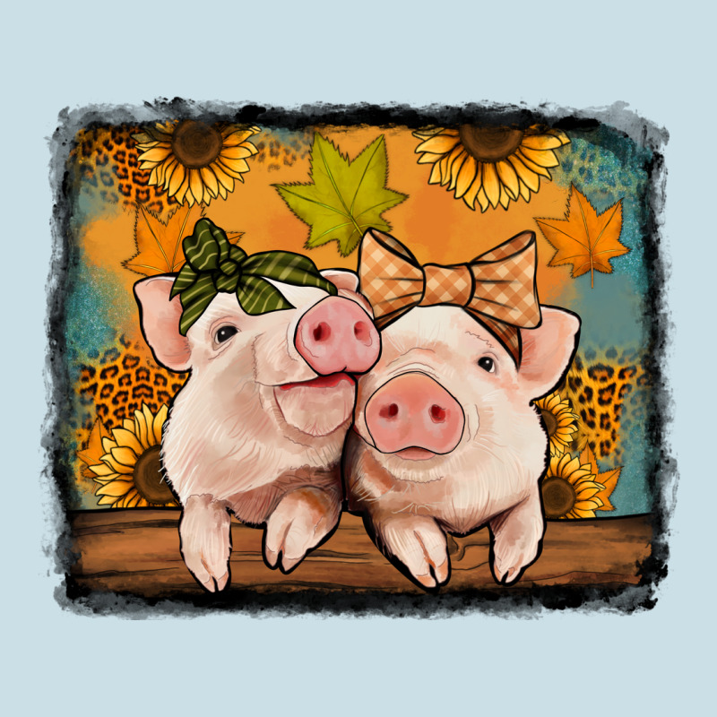 Fall Pigs Ladies Tee by Jasminsmagicworld | Teevron