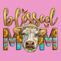 Western Blessed Mom Charolais Bull Mother's Day Urban Hoodie | Teevron