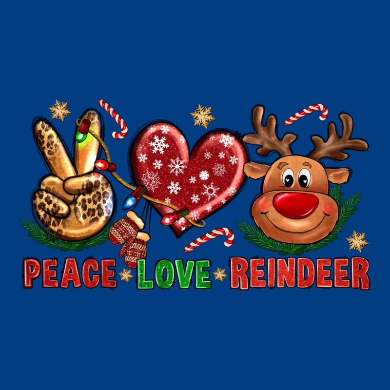 Peace Love Reindeer Christmas Premium Sweatshirt by BundleAndBundleShop | Teevron