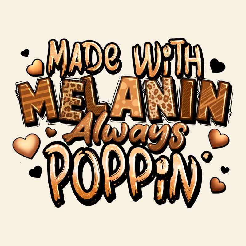 Made With Melanin Always Poppin' Vintage Tee by LillyAllenDesigns | Teevron