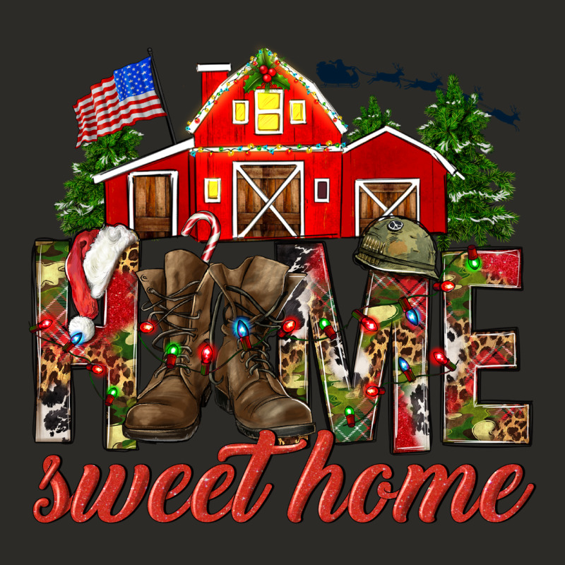 Army Christmas Home Sweet Home Heavy Core Tee by NancyCooperArtShop | Teevron