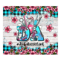 da dental assistant dentist element with flowers | Teevron