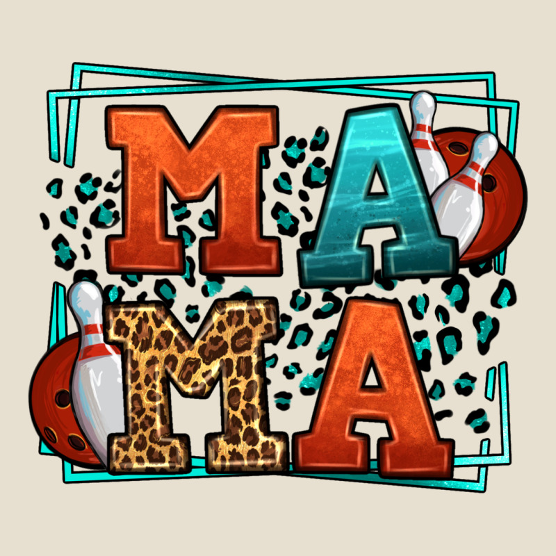 Bowling Mama Leopard Frame Mother's Day Urban Hoodie by LillyAllenDesigns | Teevron