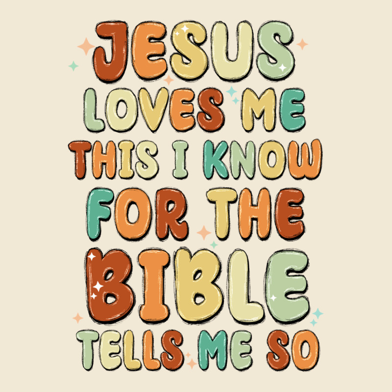 Jesus Loves Me This I Know For The Bible Tells Me Ladies Tee by MaliasSmallBusiness | Teevron