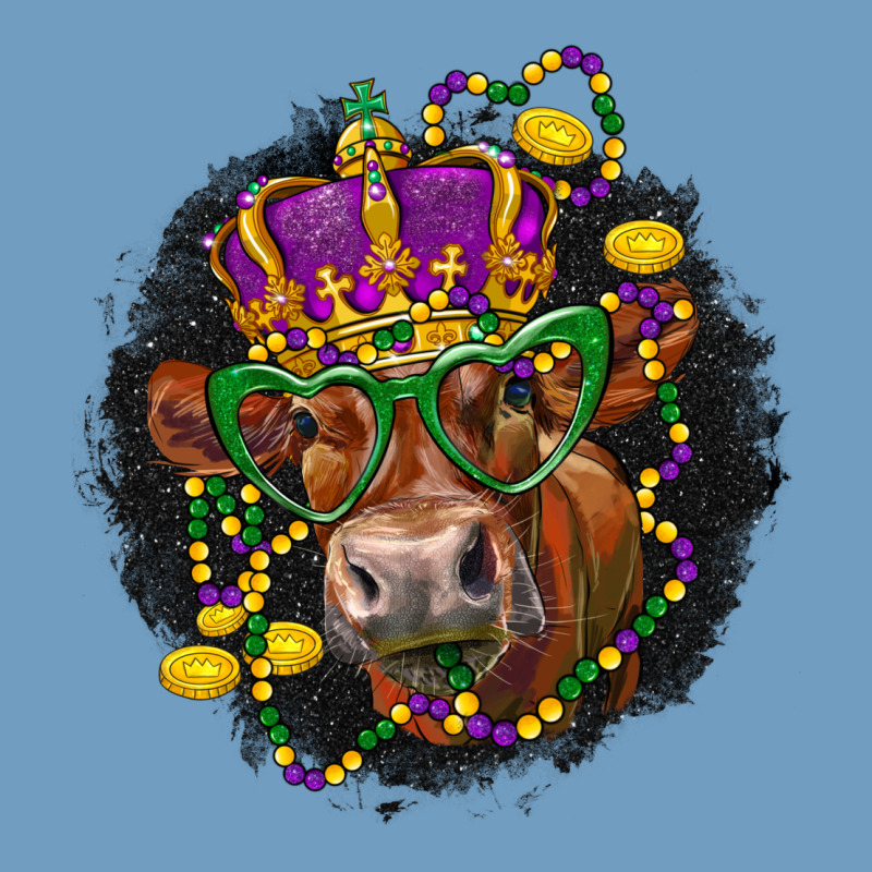 Mardi Gras Red Angus Urban Heavy Tee by LillyAllenDesigns | Teevron