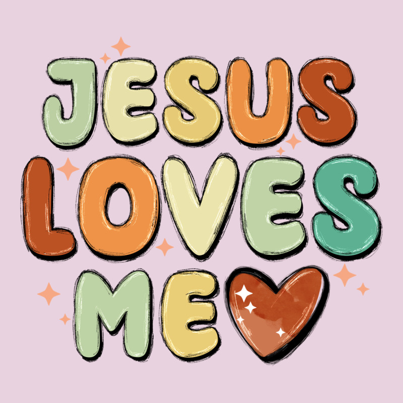 Jesus Loves Me Ladies Tee by MaliasSmallBusiness | Teevron