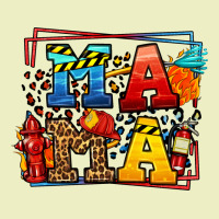 Leopard Frame Firefighter Mama Mother's Day Urban Hoodie | Teevron