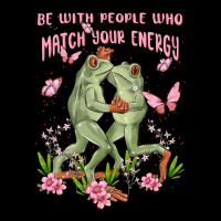 Be With People Who Match Your Energy Ladies Tee | Teevron