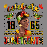Celebrate 1865 Juneteenth With Black Woman Vintage Tee | Teevron