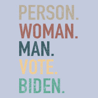 Person Woman Man Vote Biden Long Sleeve Tee | Teevron
