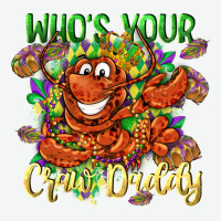 Who's Your Craw Daddy Mardi Gras Urban Heavy Tee | Teevron