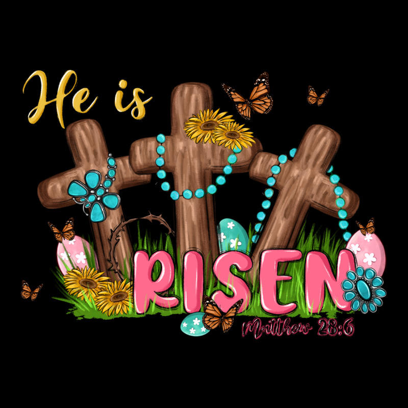He Is Risen Premium Tee by MaliasSmallBusiness | Teevron