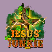 Jesus Junkie St. Patricks Day Heavyweight Hoodie | Teevron