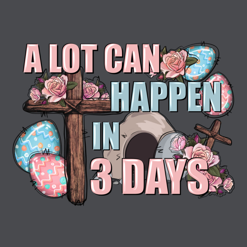 Easter Day A Lot Can Happen In 3 Days Zipper Hoodie by CowGirlArtShop | Teevron