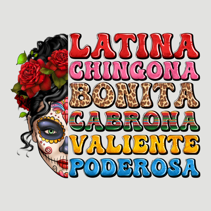 Mexican Sugar Skull Latina Chingona Bonita Classic Tee by LillyAllenDesigns | Teevron