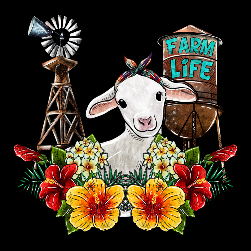 Farm Life Sheep Urban Hoodie by SublimationCraftShop | Teevron